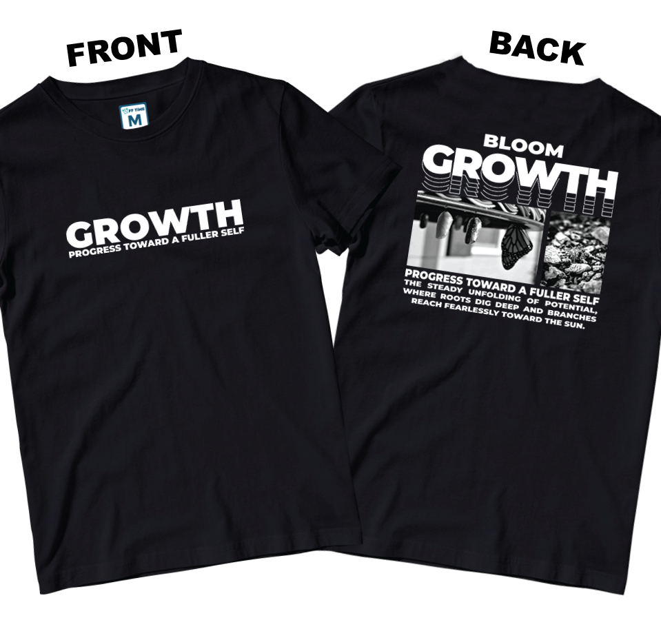 Cotton Shirt: Growth (Front and Back)