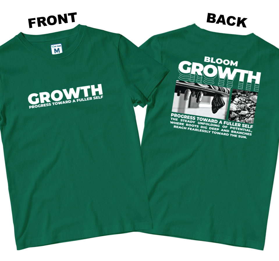 Cotton Shirt: Growth (Front and Back)
