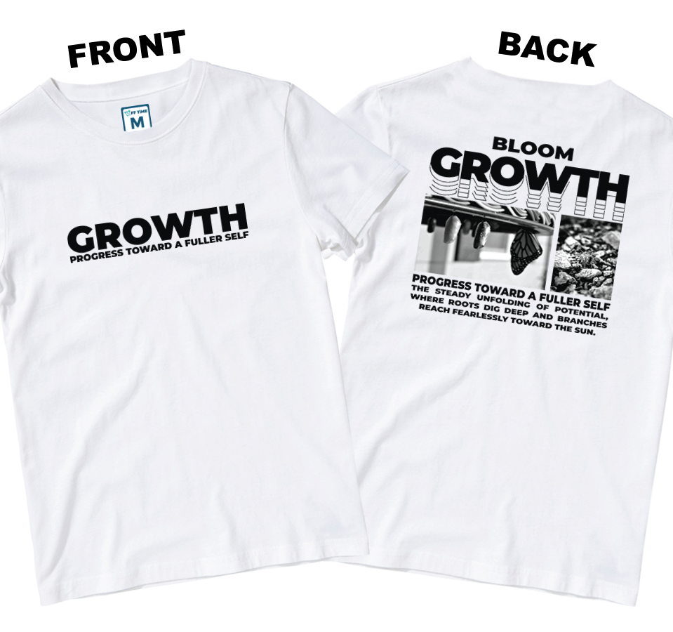 Cotton Shirt: Growth (Front and Back)