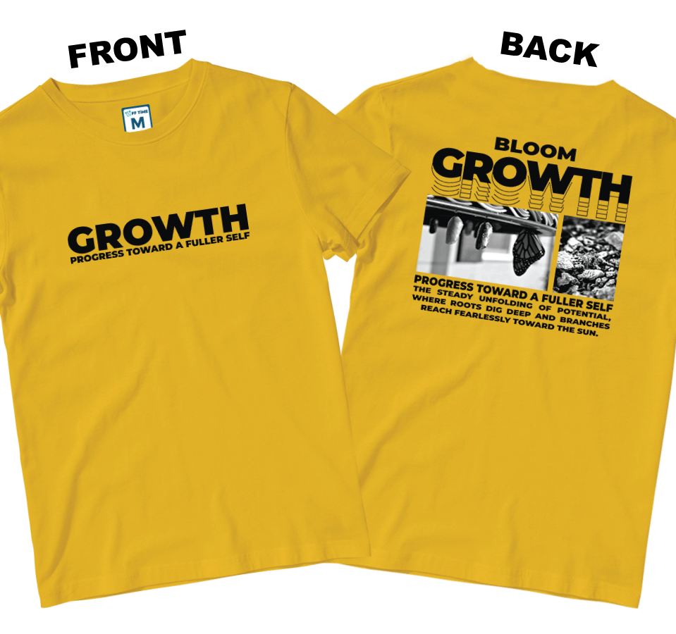 Cotton Shirt: Growth (Front and Back)