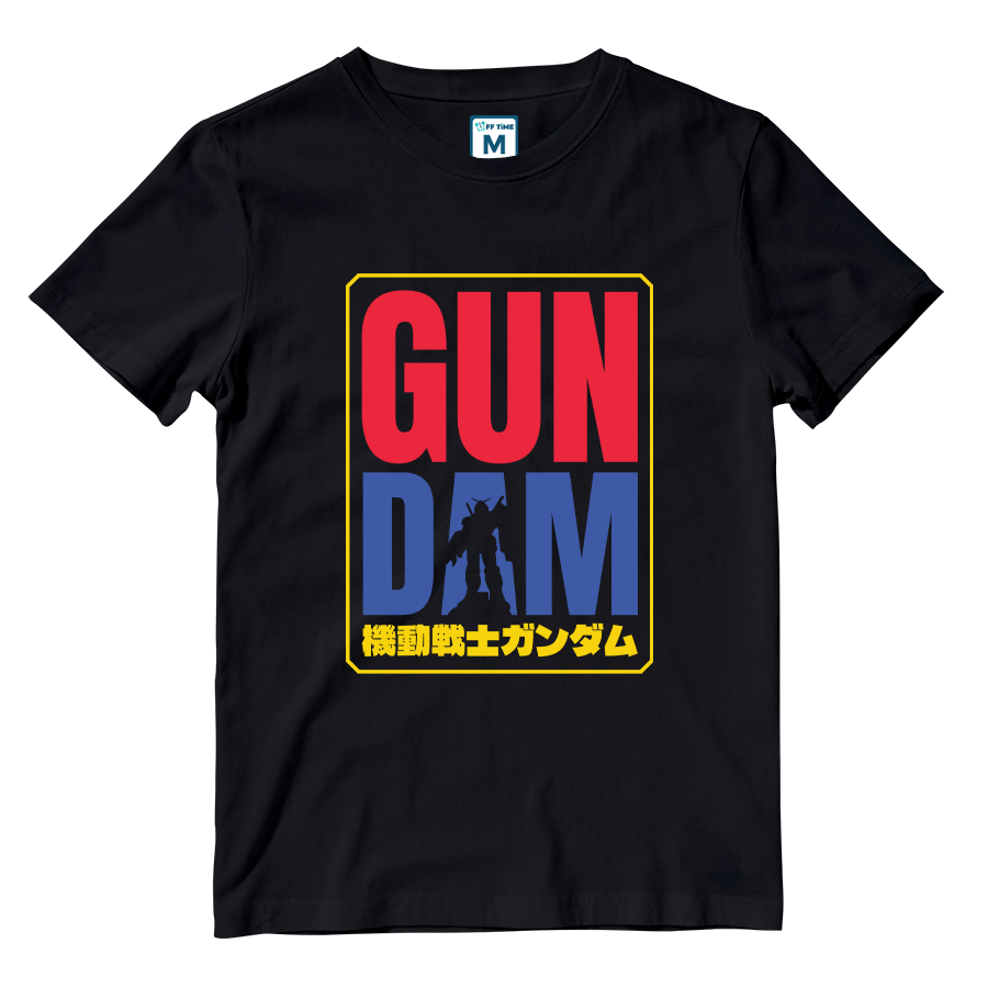 Cotton Shirt: Gundam Colored Silhouette