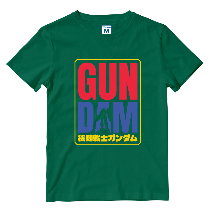 Cotton Shirt: Gundam Colored Silhouette