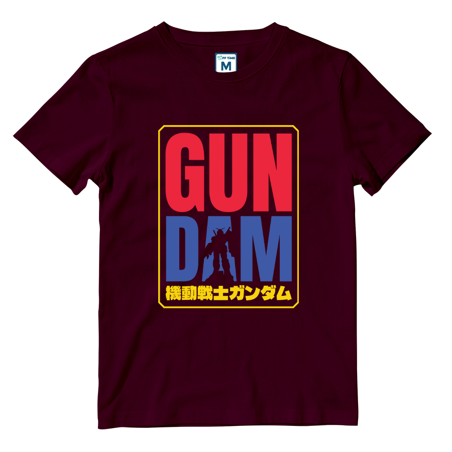 Cotton Shirt: Gundam Colored Silhouette