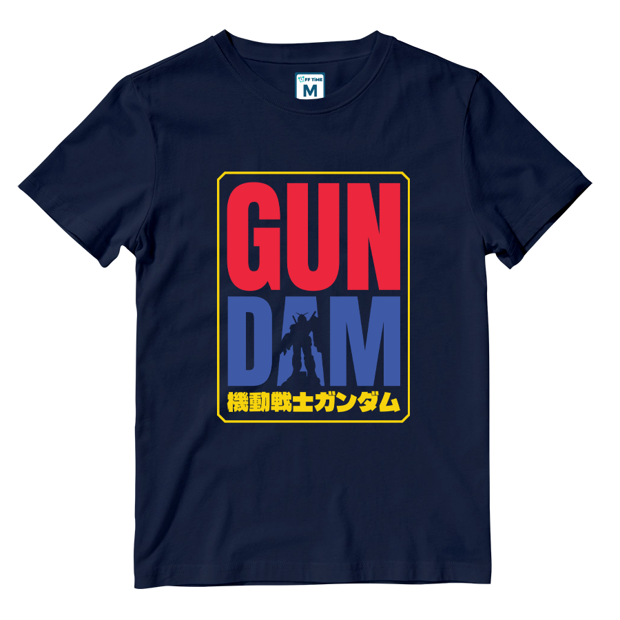 Cotton Shirt: Gundam Colored Silhouette