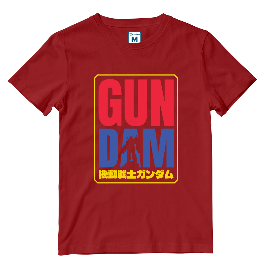 Cotton Shirt: Gundam Colored Silhouette