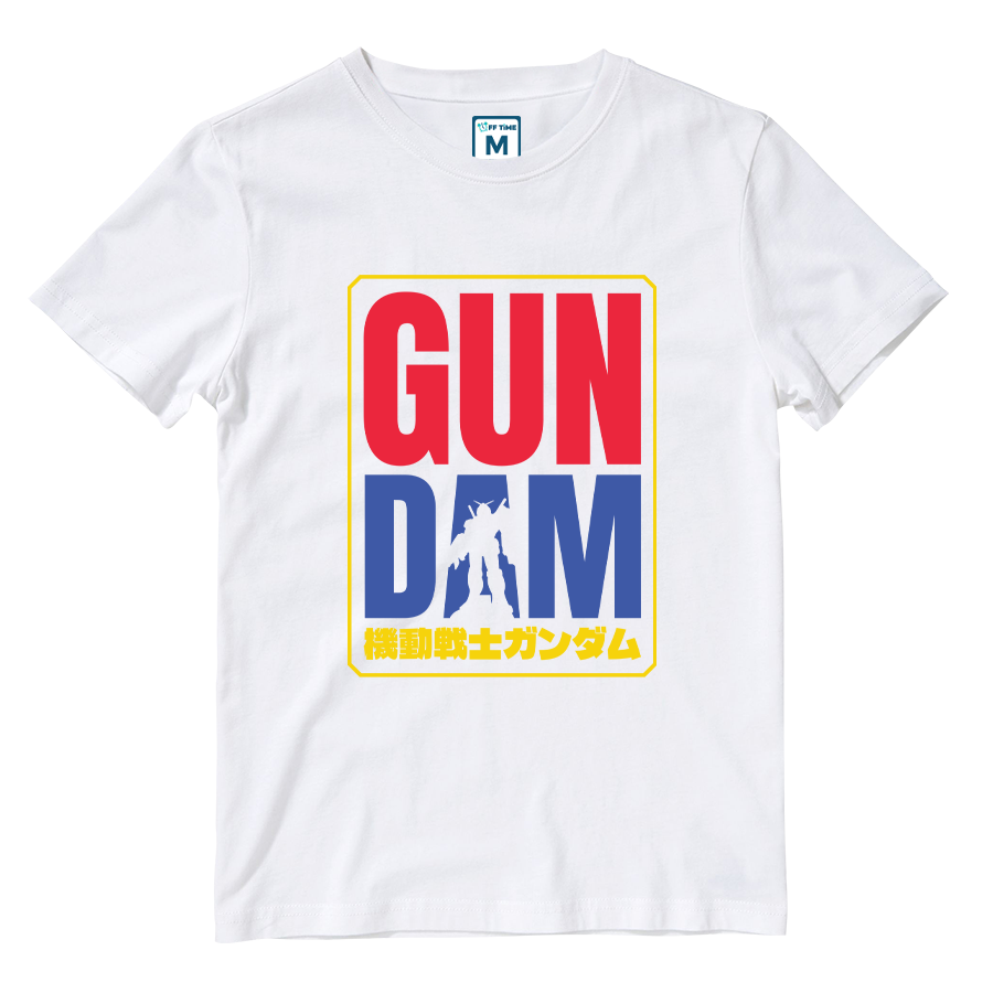 Cotton Shirt: Gundam Colored Silhouette