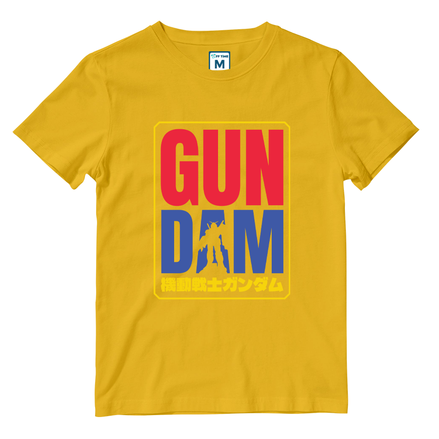 Cotton Shirt: Gundam Colored Silhouette