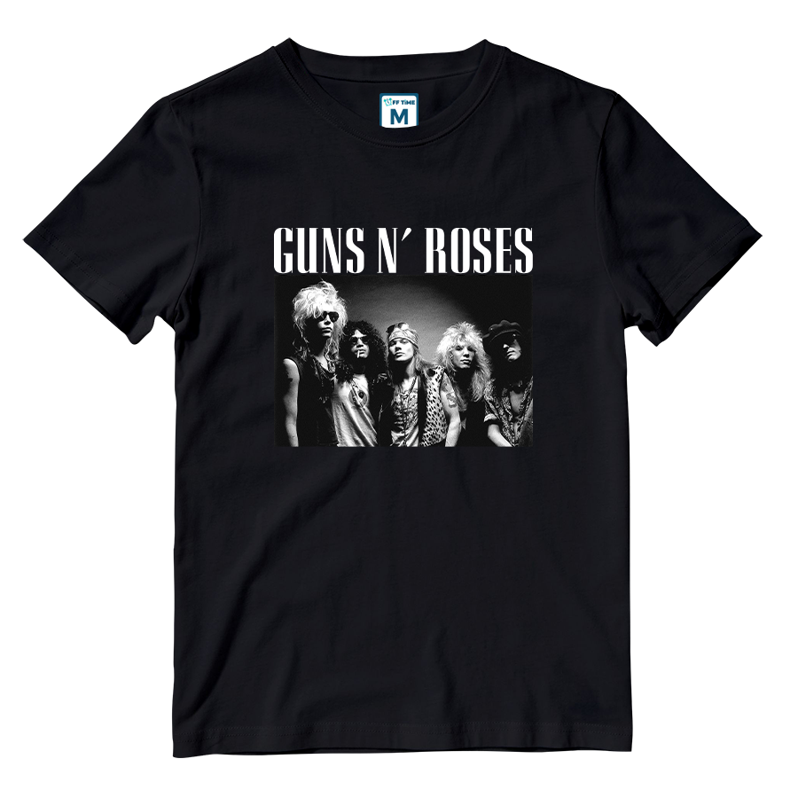 Cotton Shirt: Guns N Roses Monochrome