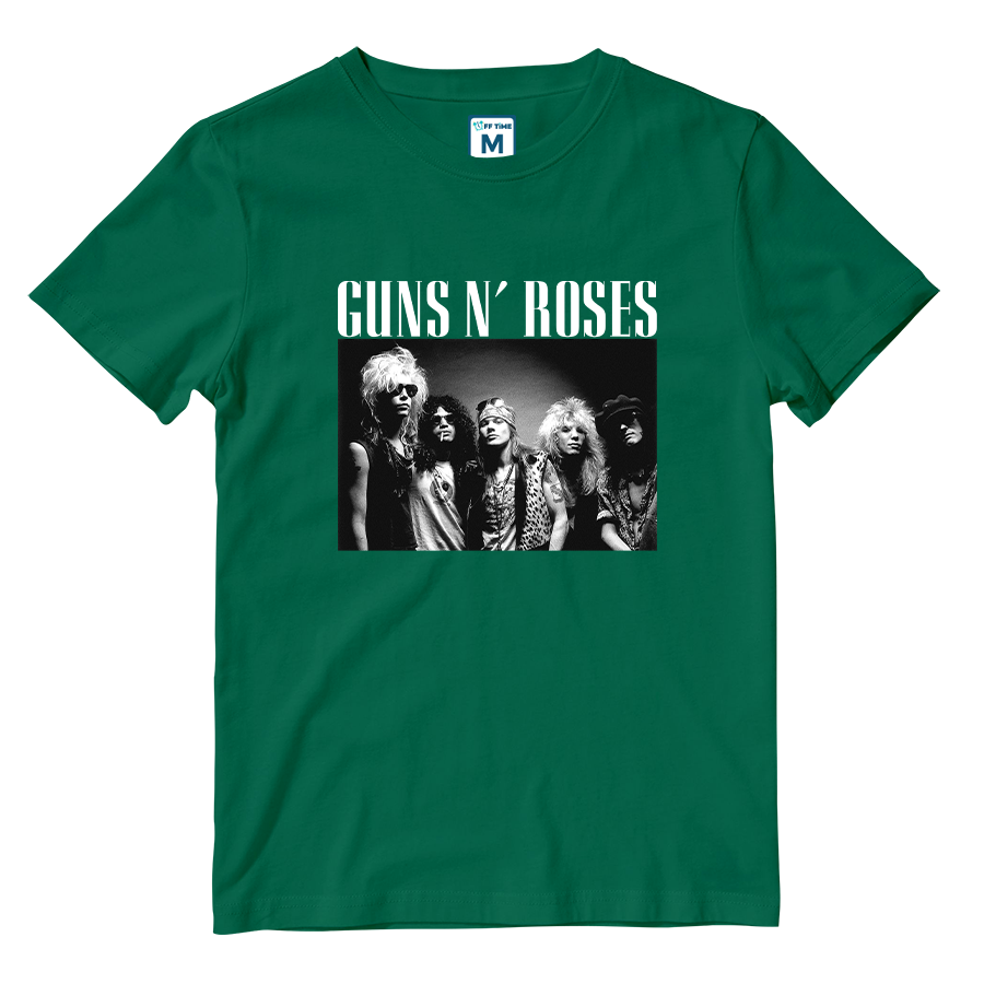 Cotton Shirt: Guns N Roses Monochrome