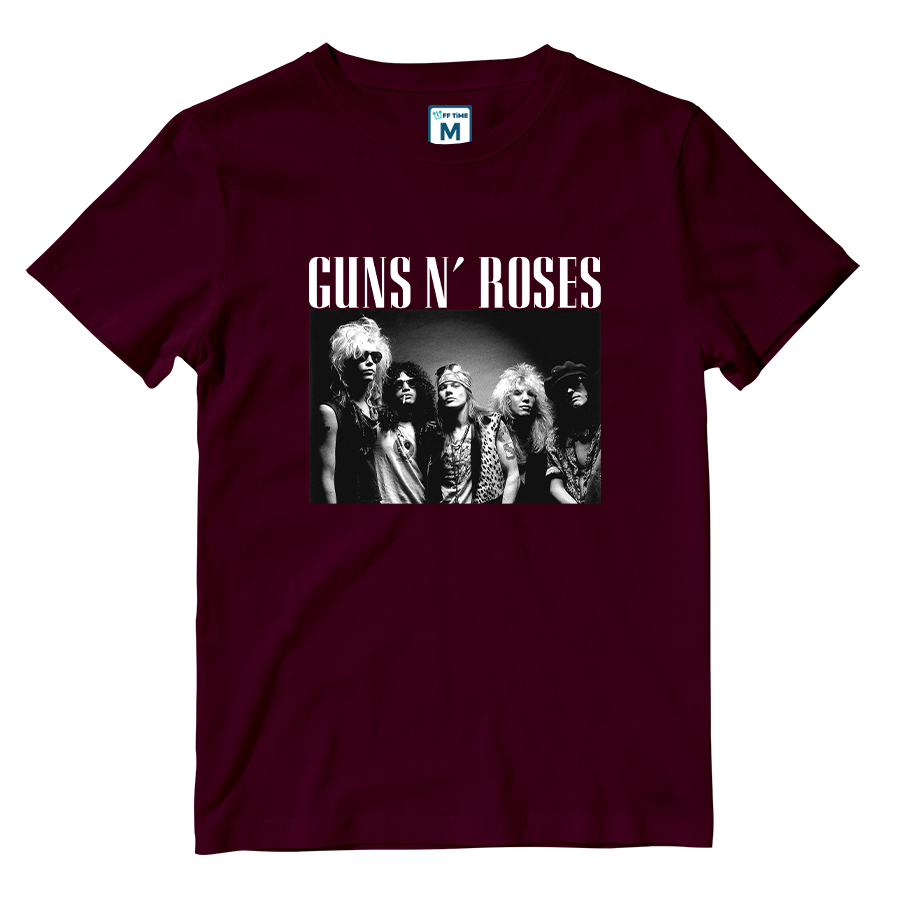 Cotton Shirt: Guns N Roses Monochrome