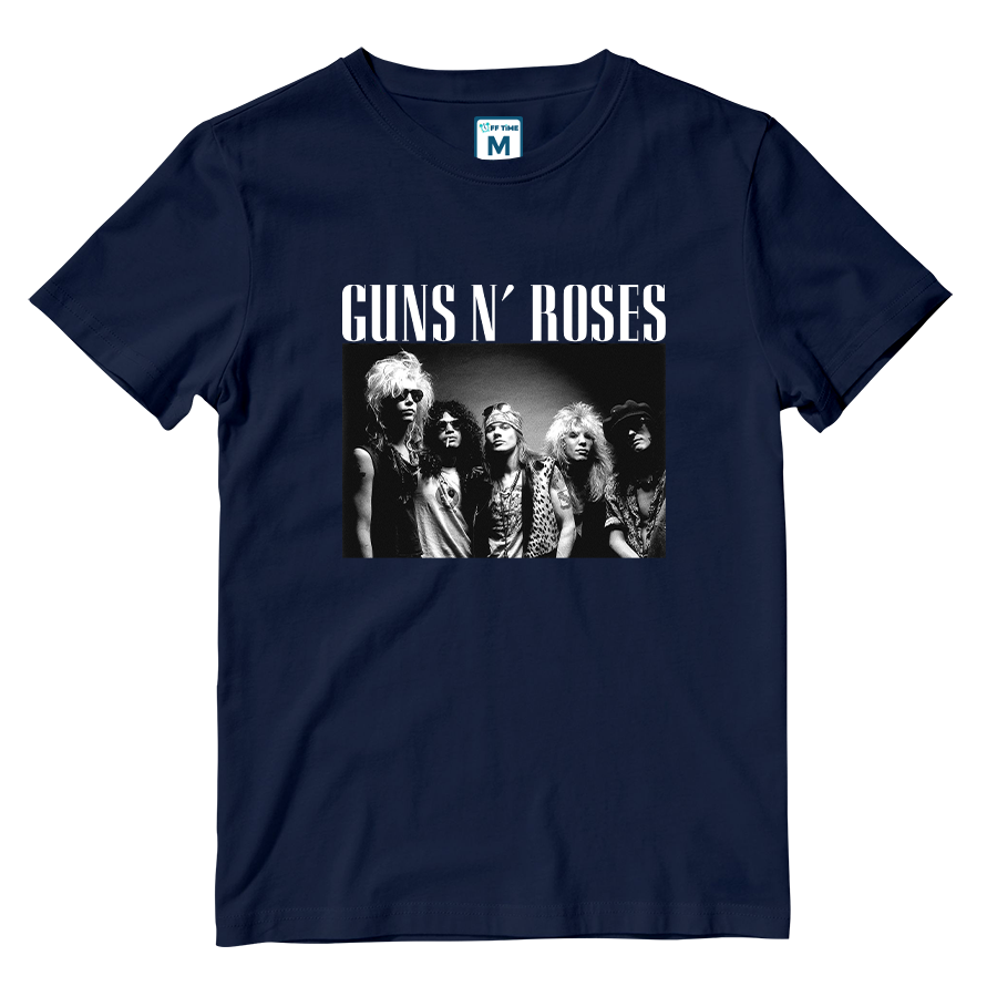 Cotton Shirt: Guns N Roses Monochrome
