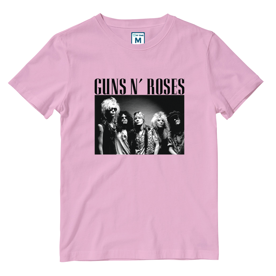 Cotton Shirt: Guns N Roses Monochrome