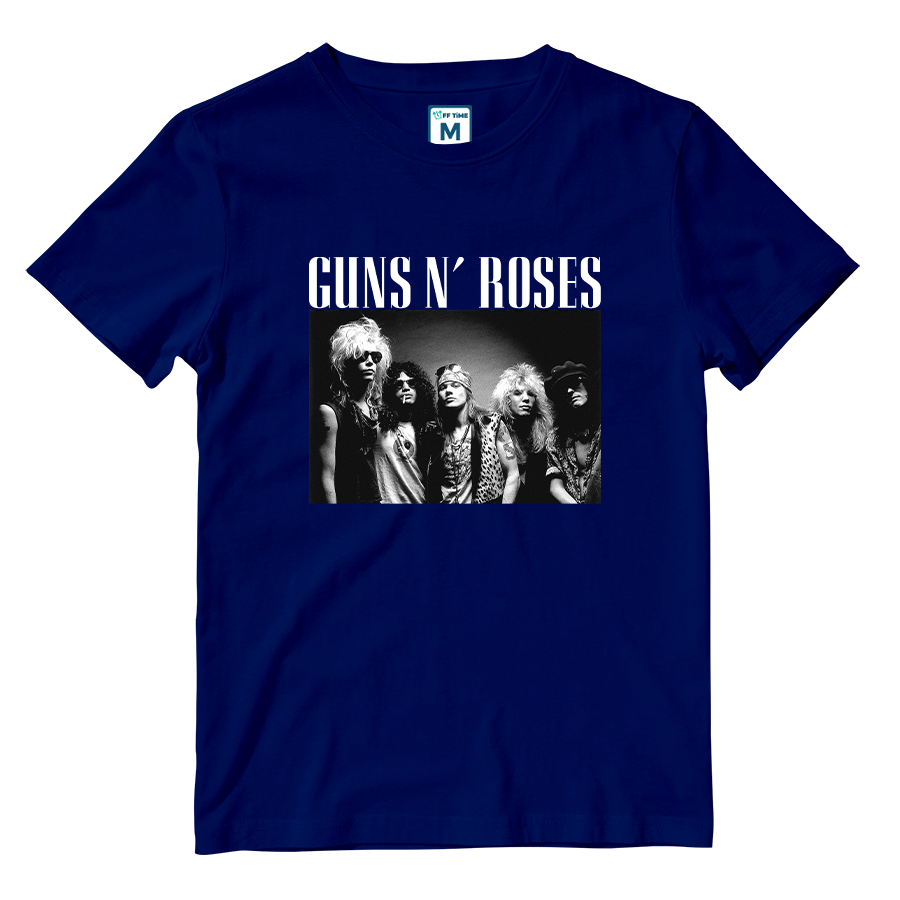 Cotton Shirt: Guns N Roses Monochrome