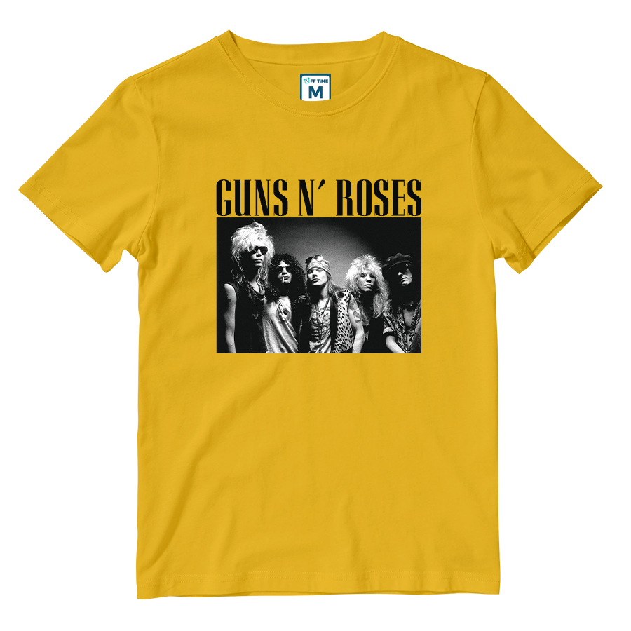 Cotton Shirt: Guns N Roses Monochrome