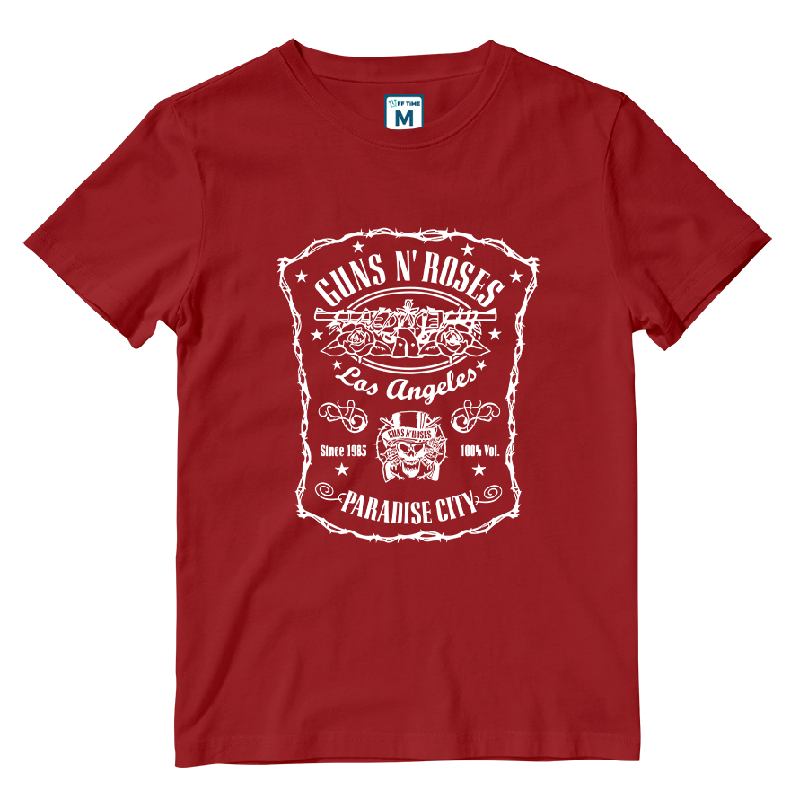 Cotton Shirt: Guns and Roses Thorns