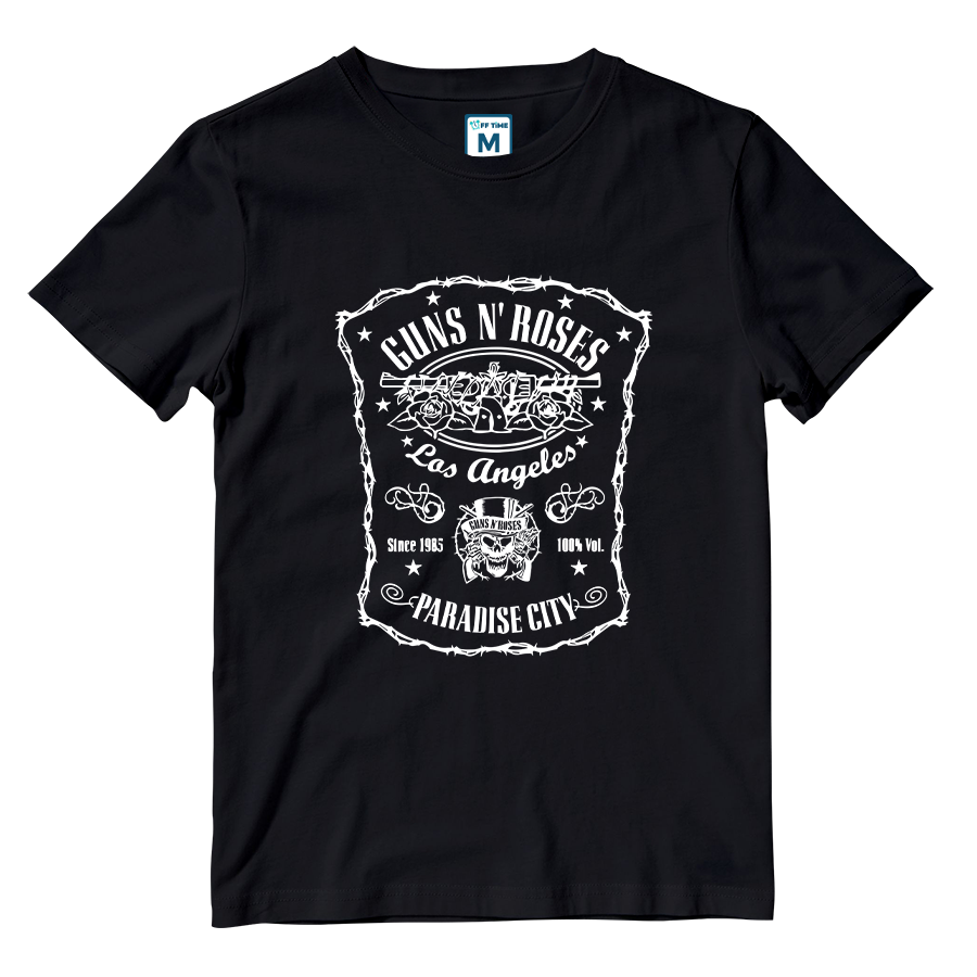 Cotton Shirt: Guns and Roses Thorns
