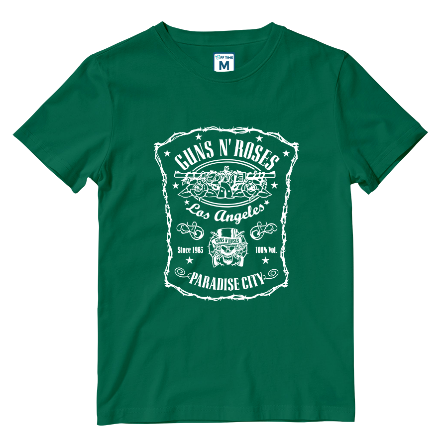 Cotton Shirt: Guns and Roses Thorns