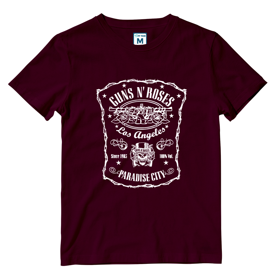 Cotton Shirt: Guns and Roses Thorns