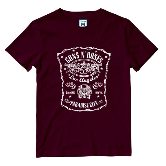 Cotton Shirt: Guns and Roses Thorns