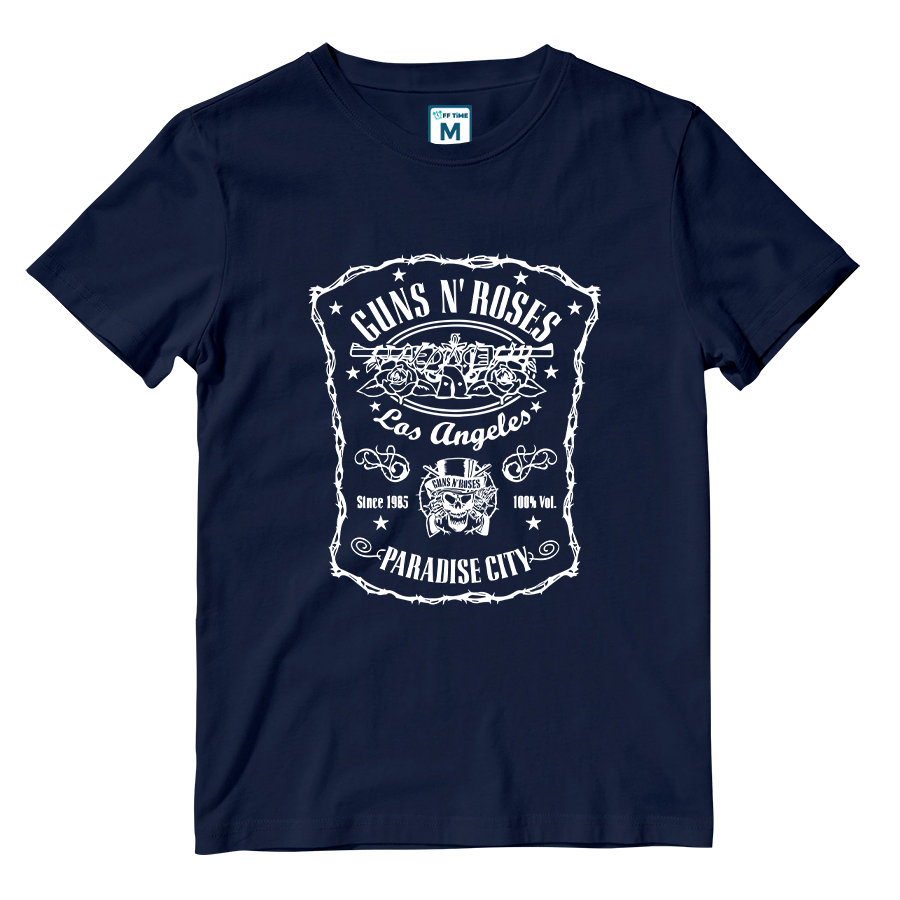 Cotton Shirt: Guns and Roses Thorns