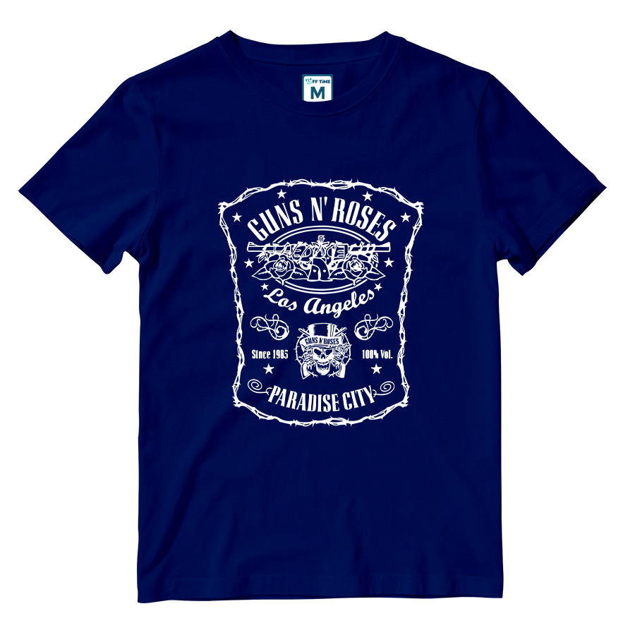 Cotton Shirt: Guns and Roses Thorns