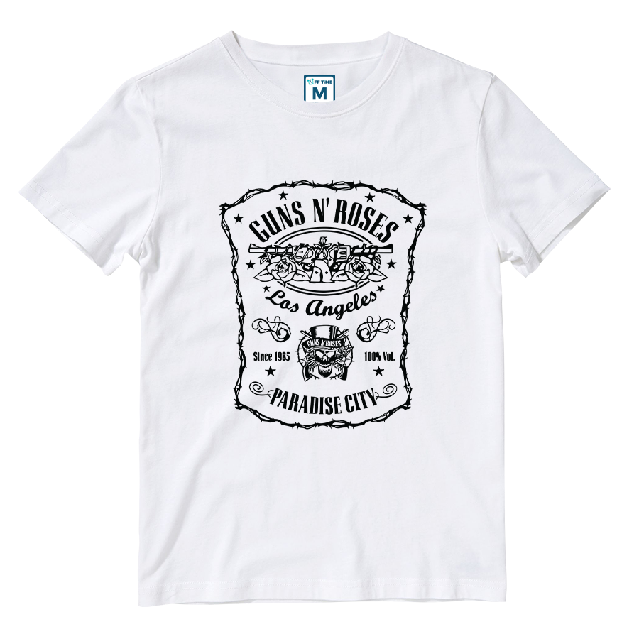Cotton Shirt: Guns and Roses Thorns