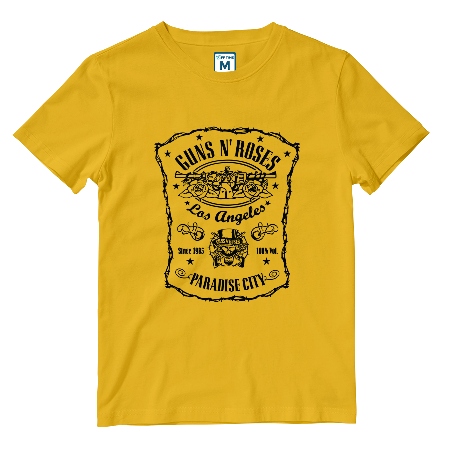 Cotton Shirt: Guns and Roses Thorns