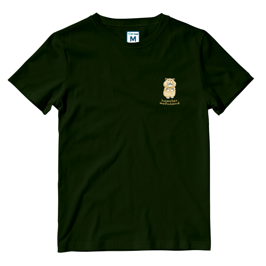 Cotton Shirt: Hamster Mofu Pocket