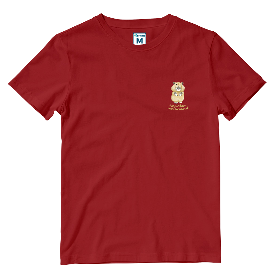 Cotton Shirt: Hamster Mofu Pocket