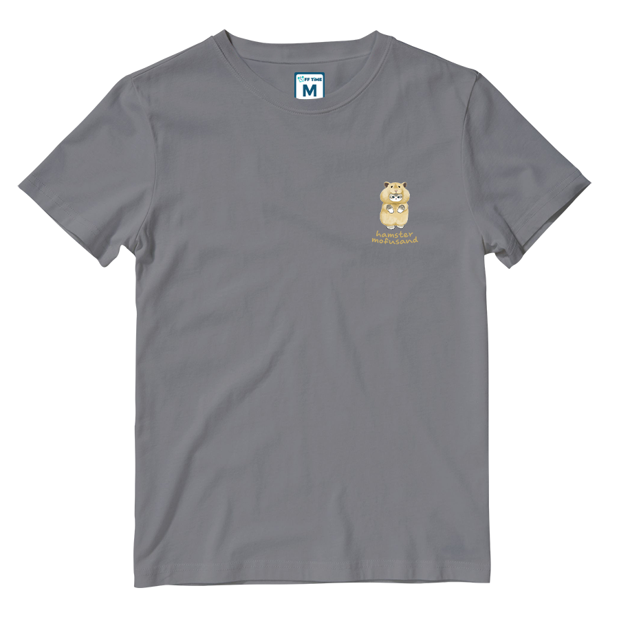 Cotton Shirt: Hamster Mofu Pocket