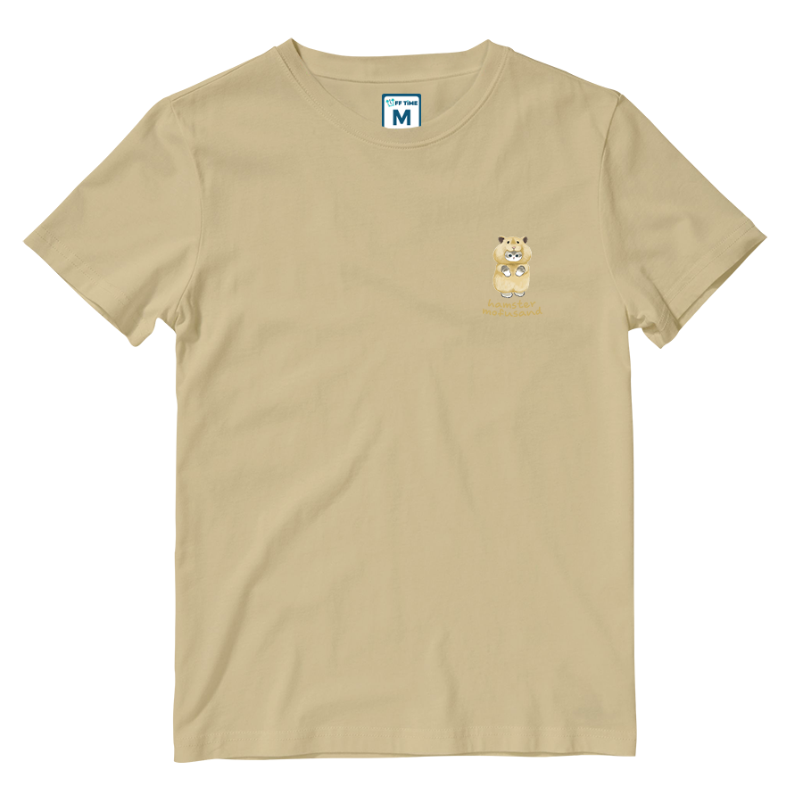 Cotton Shirt: Hamster Mofu Pocket