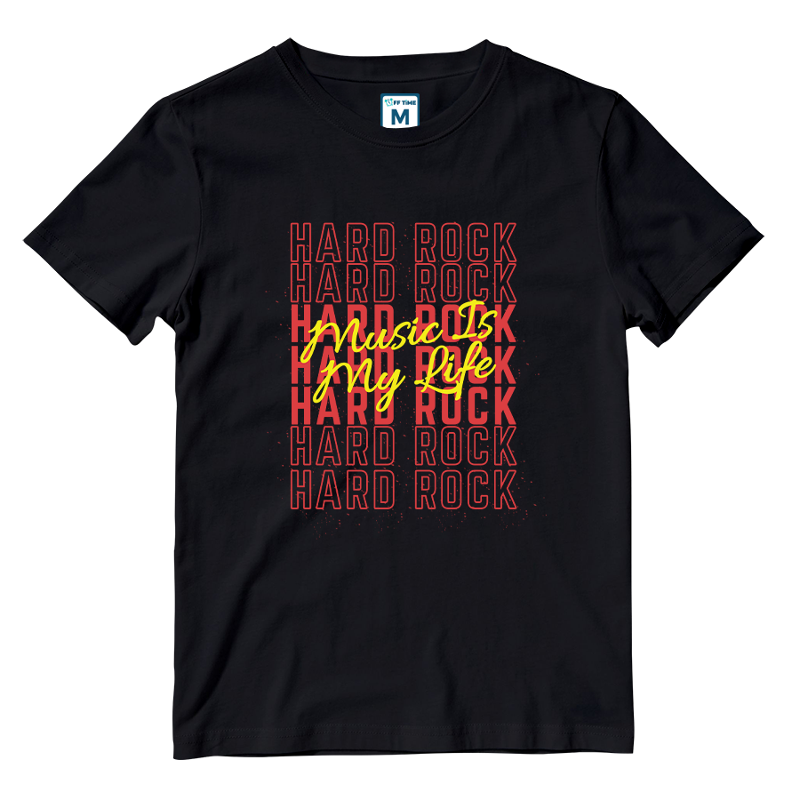 Cotton Shirt: Hard Rock Music is My Life