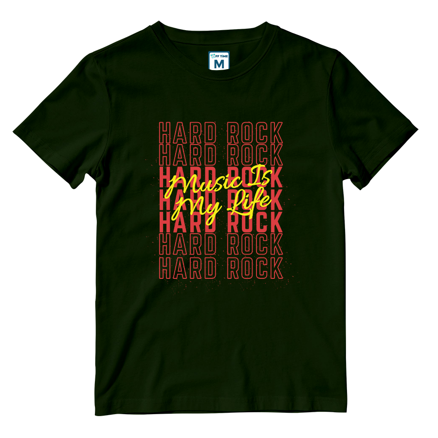 Cotton Shirt: Hard Rock Music is My Life