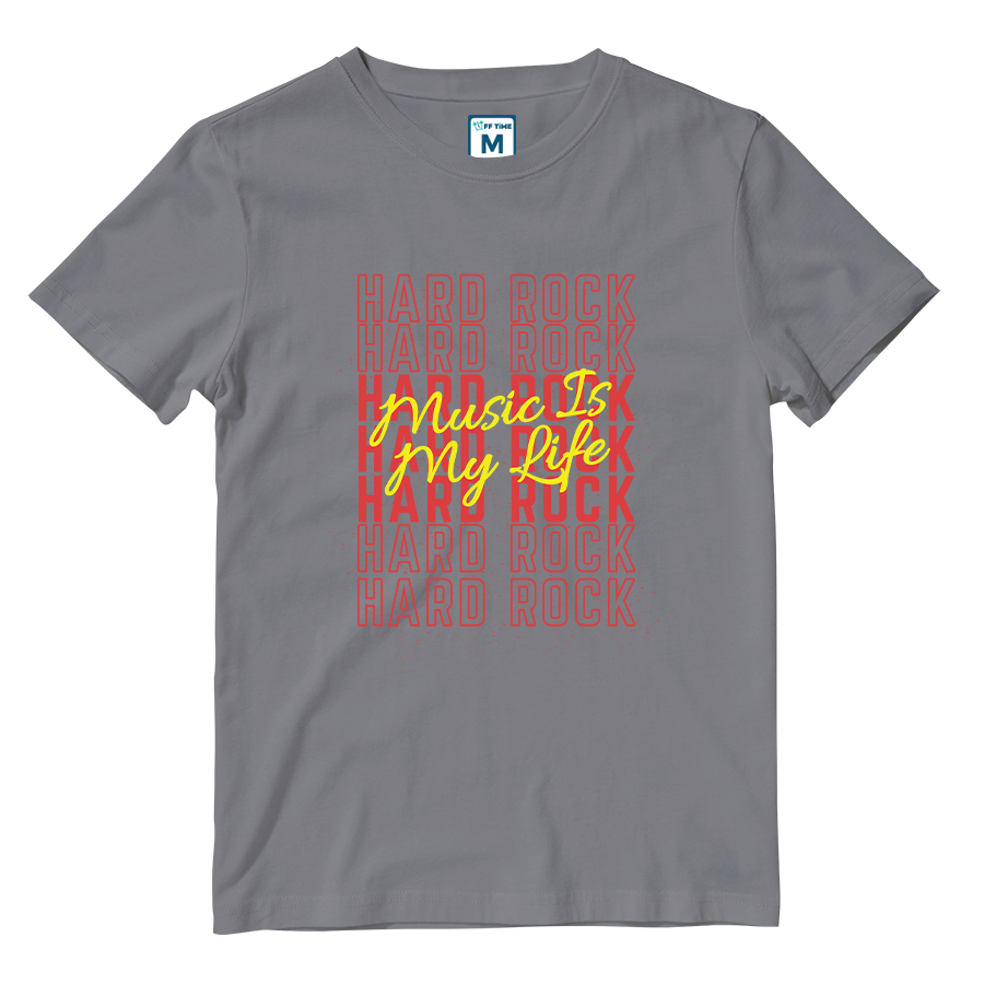 Cotton Shirt: Hard Rock Music is My Life