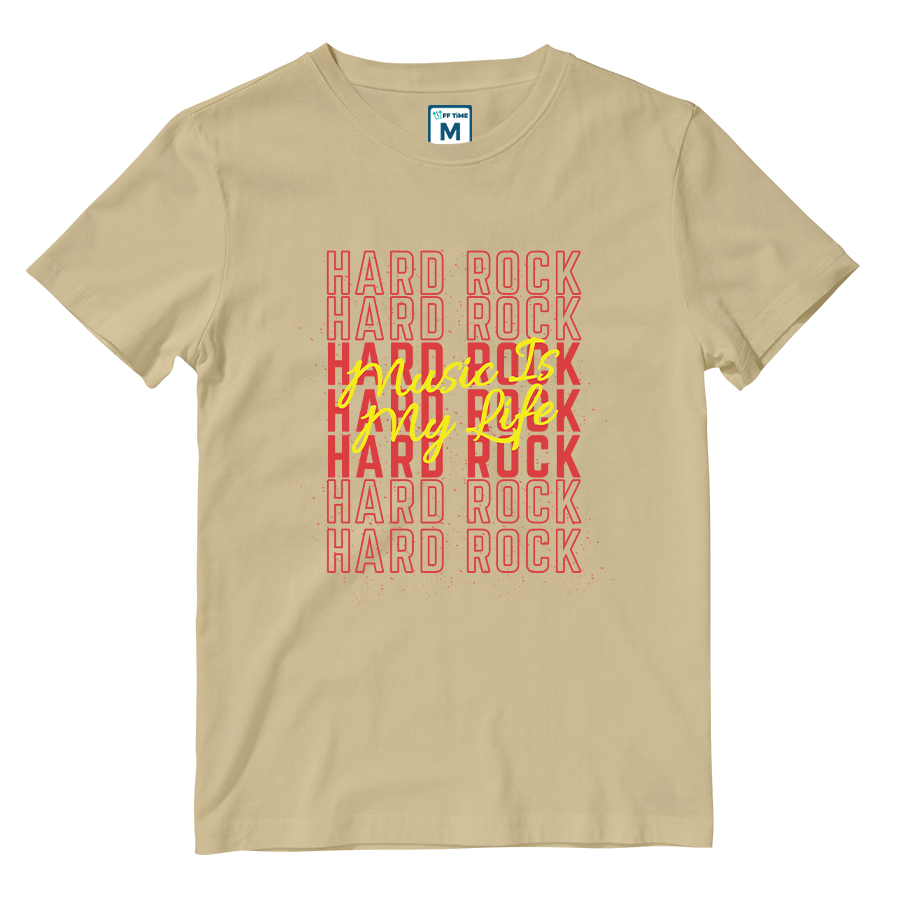 Cotton Shirt: Hard Rock Music is My Life