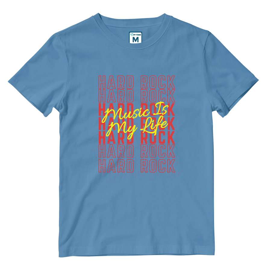 Cotton Shirt: Hard Rock Music is My Life