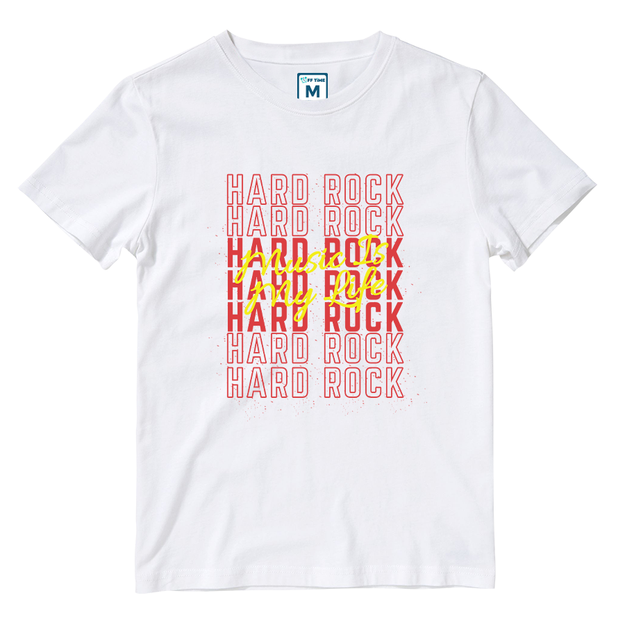 Cotton Shirt: Hard Rock Music is My Life