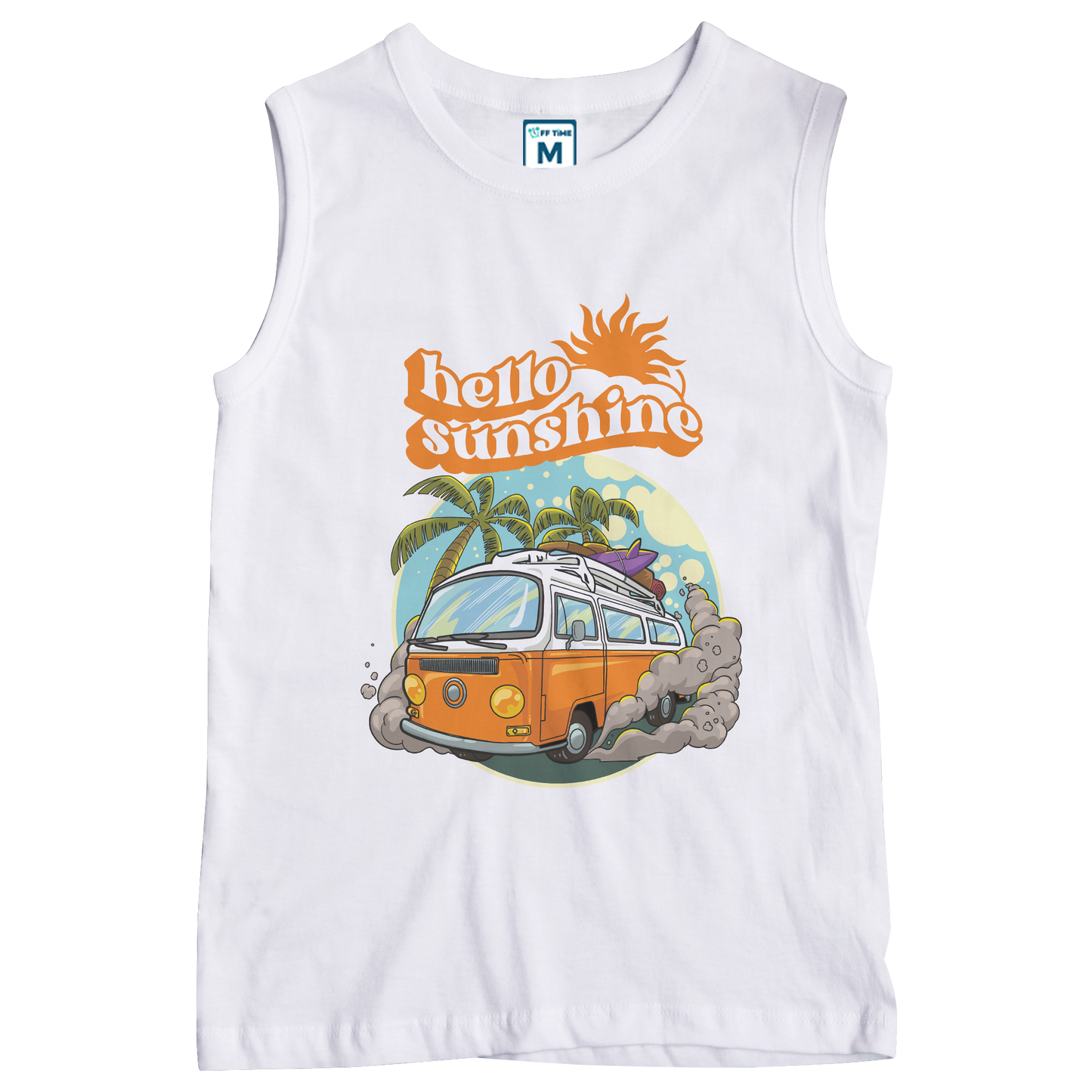 Sleeveless Drifit Shirt: Hello Sunshine