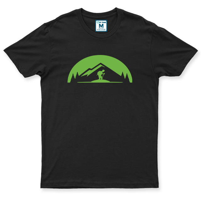 Drifit Shirt: Hiker Silhouette