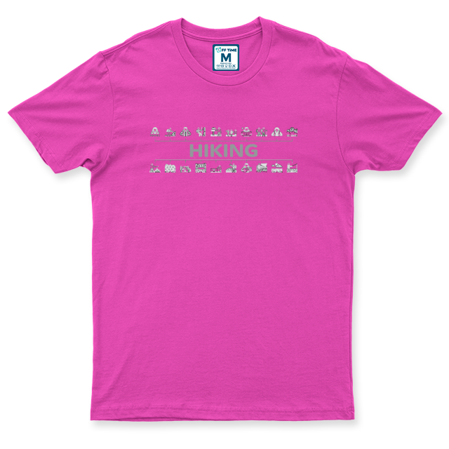 Drifit Shirt: Hiking Icons