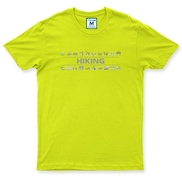 Drifit Shirt: Hiking Icons