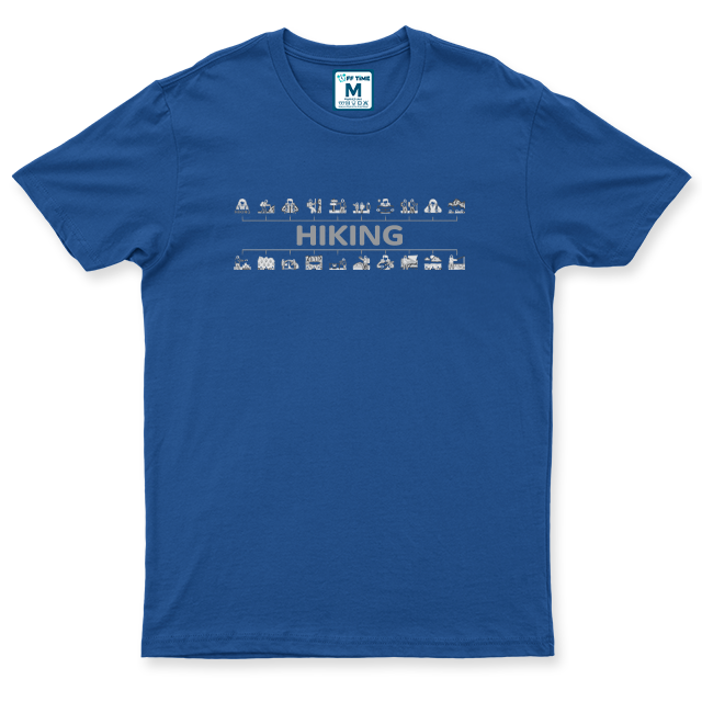 Drifit Shirt: Hiking Icons