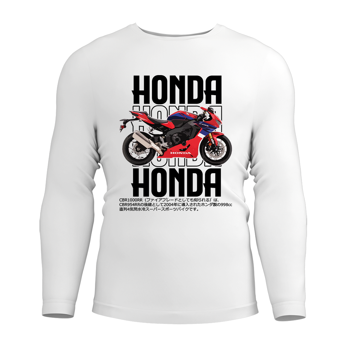 Long Sleeve Drifit Shirt: Honda CBR1000RR