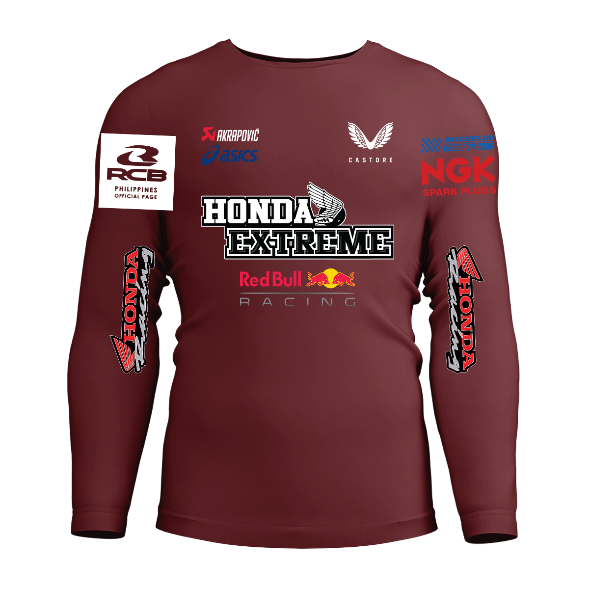 Long Sleeve Drifit Shirt: Honda Extreme