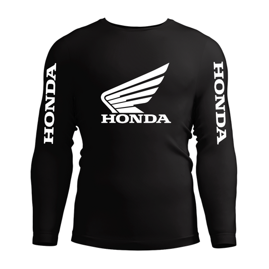 Long Sleeve Drifit Shirt: Honda