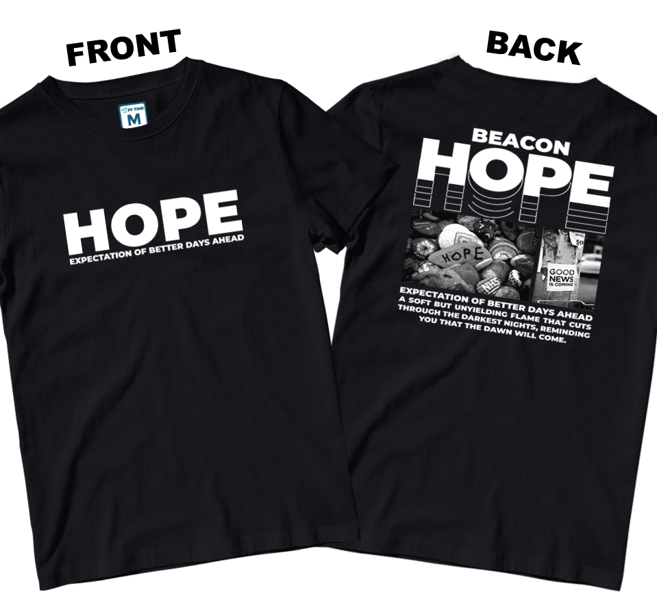Cotton Shirt: Hope (Front and Back)