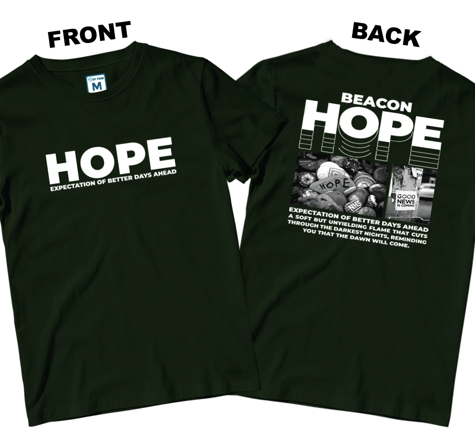 Cotton Shirt: Hope (Front and Back)