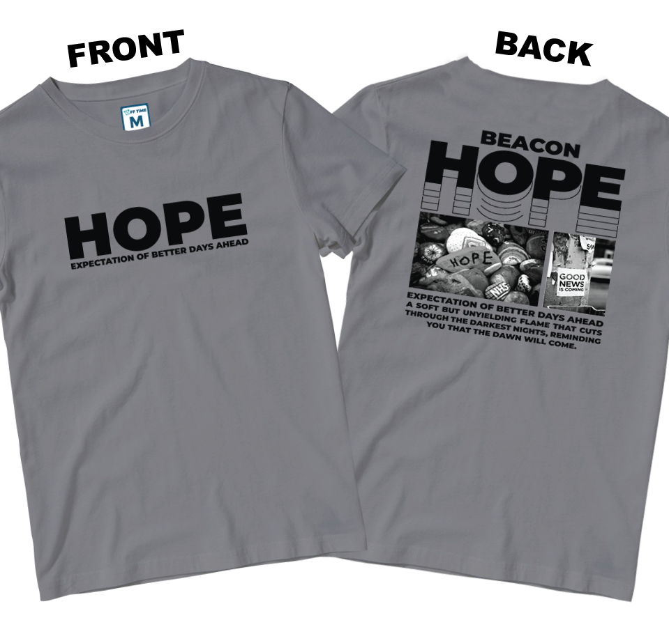 Cotton Shirt: Hope (Front and Back)