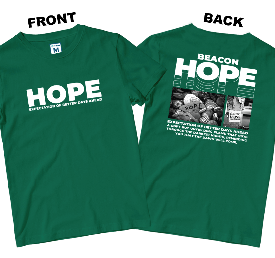 Cotton Shirt: Hope (Front and Back)