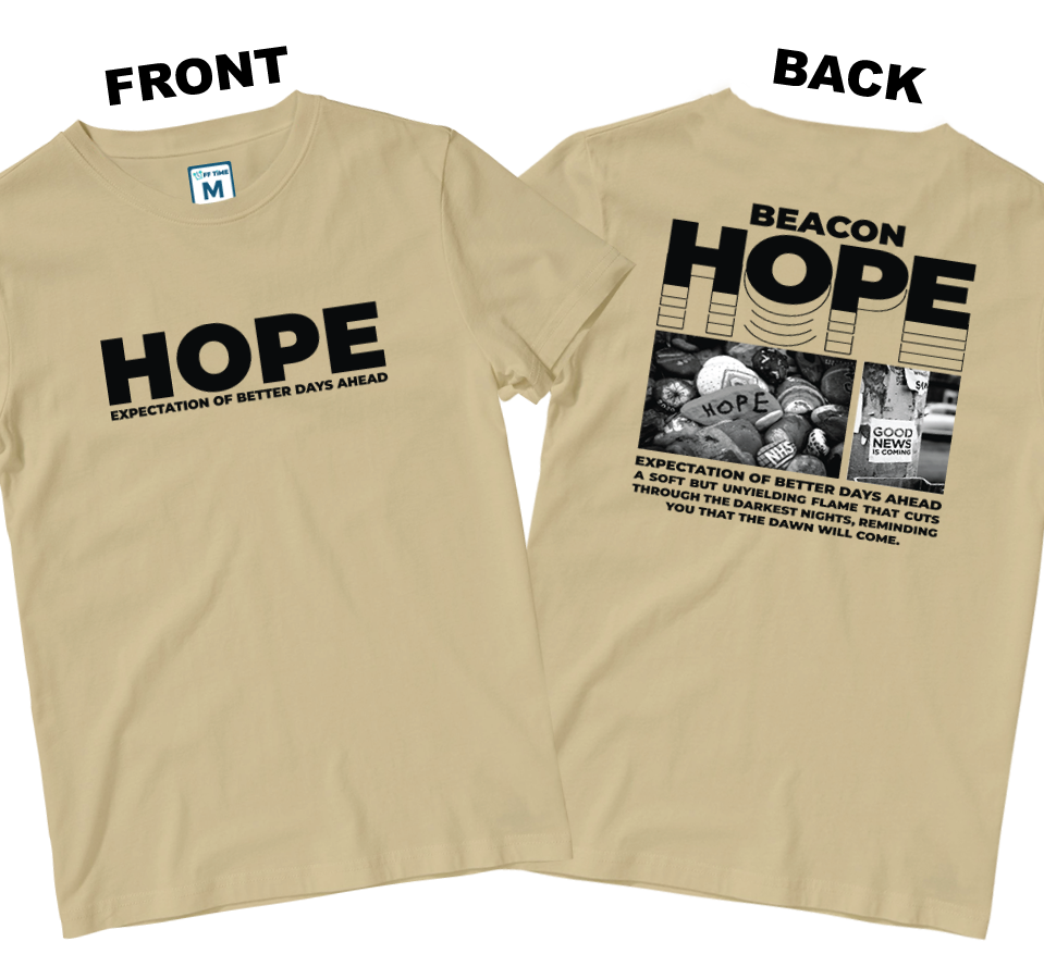 Cotton Shirt: Hope (Front and Back)